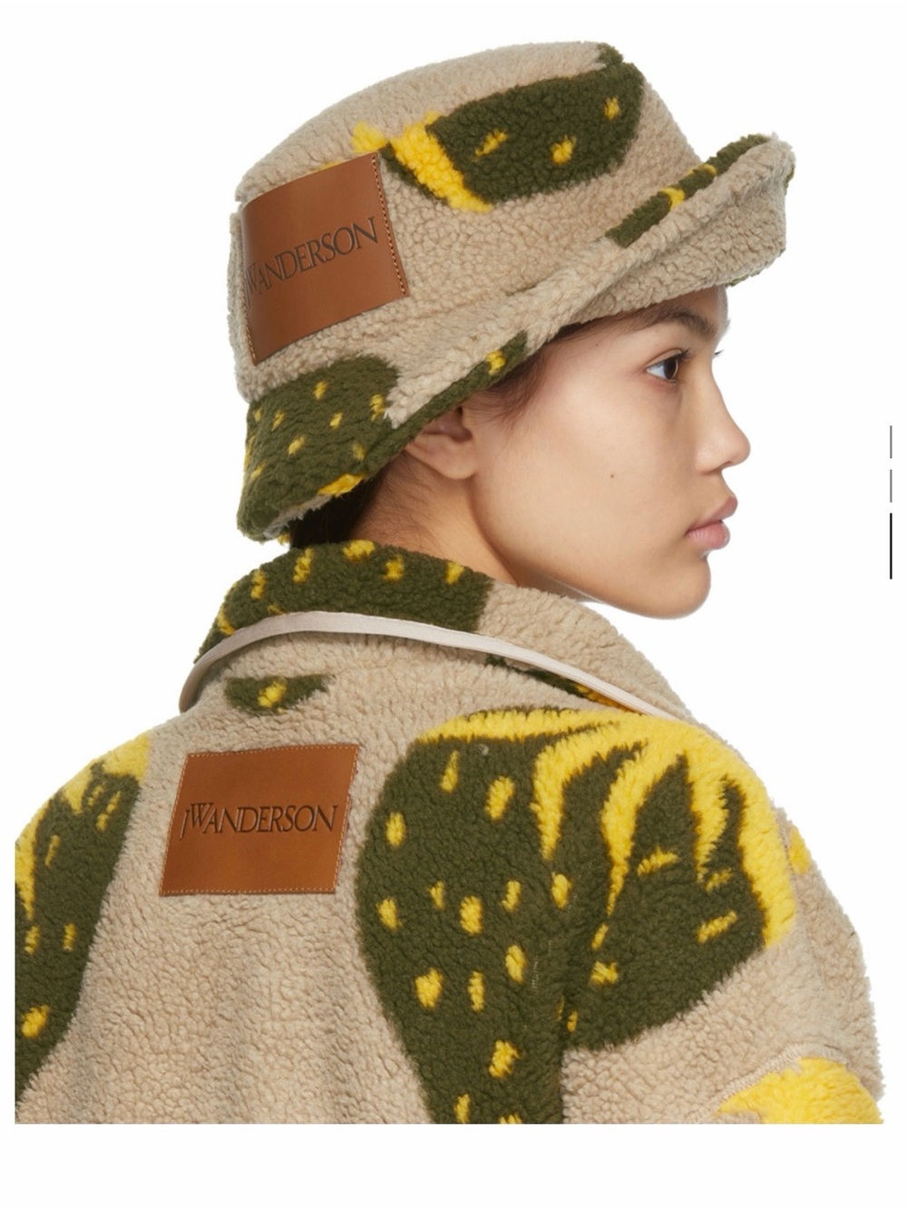 JW Anderson Fleece Bucket Hat